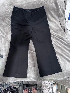 Womens Black Dress Pants - Classic Straight Fit